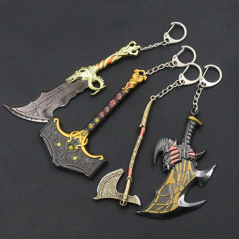 Keyblade Cosplay Prop - Gioco God of War: Ragnarok Portachiavi