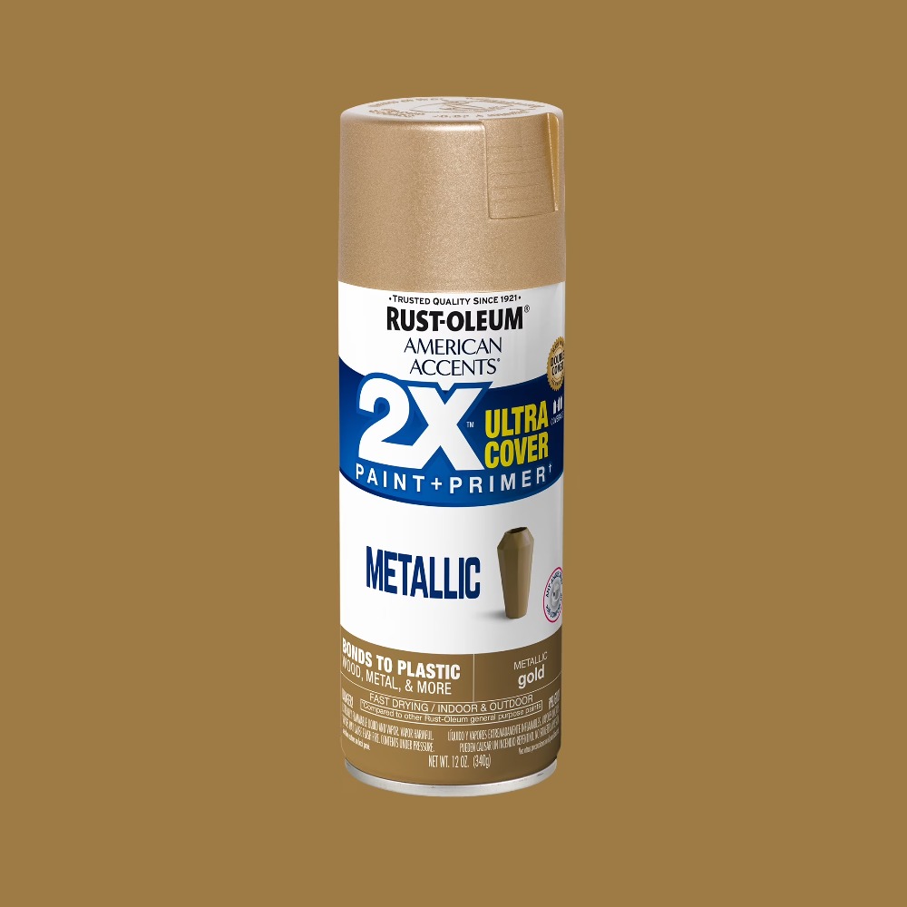 Metallic Spray Paint - Vernice Spray Metallizzata Gold American Accents