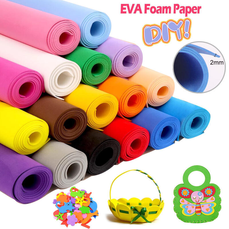 Cosplay Props Eva Foam - Foglie di schiuma EVA colorate 2
