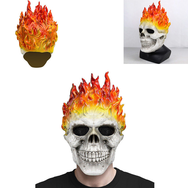 Cosplay Flame Prop - Cosplay unico scheletro di fiamma raccapricciante