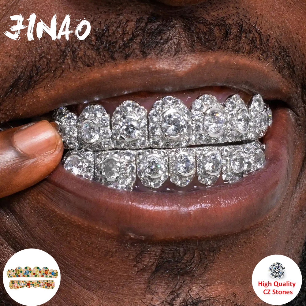 Cosplay Flame Prop - JINAO Hip Hop Grillz Completo con