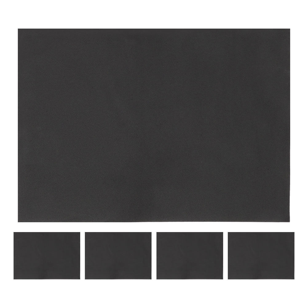 Cosplay Props Eva Foam - 5 Fogli di Schiuma EVA Nera