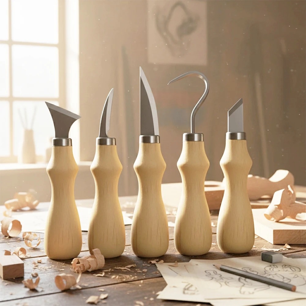 Set di 5 utensili per intaglio - Craft Knife Set recensione e prezzo