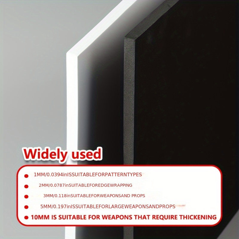 Pannello in Schiuma EVA 14x39  - Cosplay Props Eva Foam recensione e prezzo
