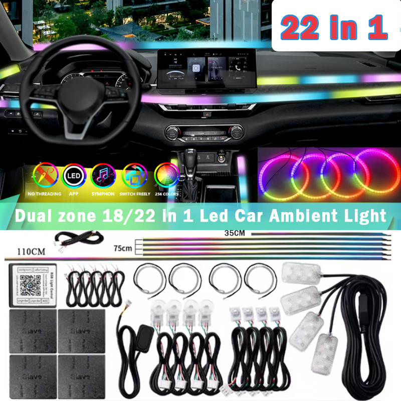 18/22 in 1 Acrilico Led Auto L - Led El Wire recensione e prezzo