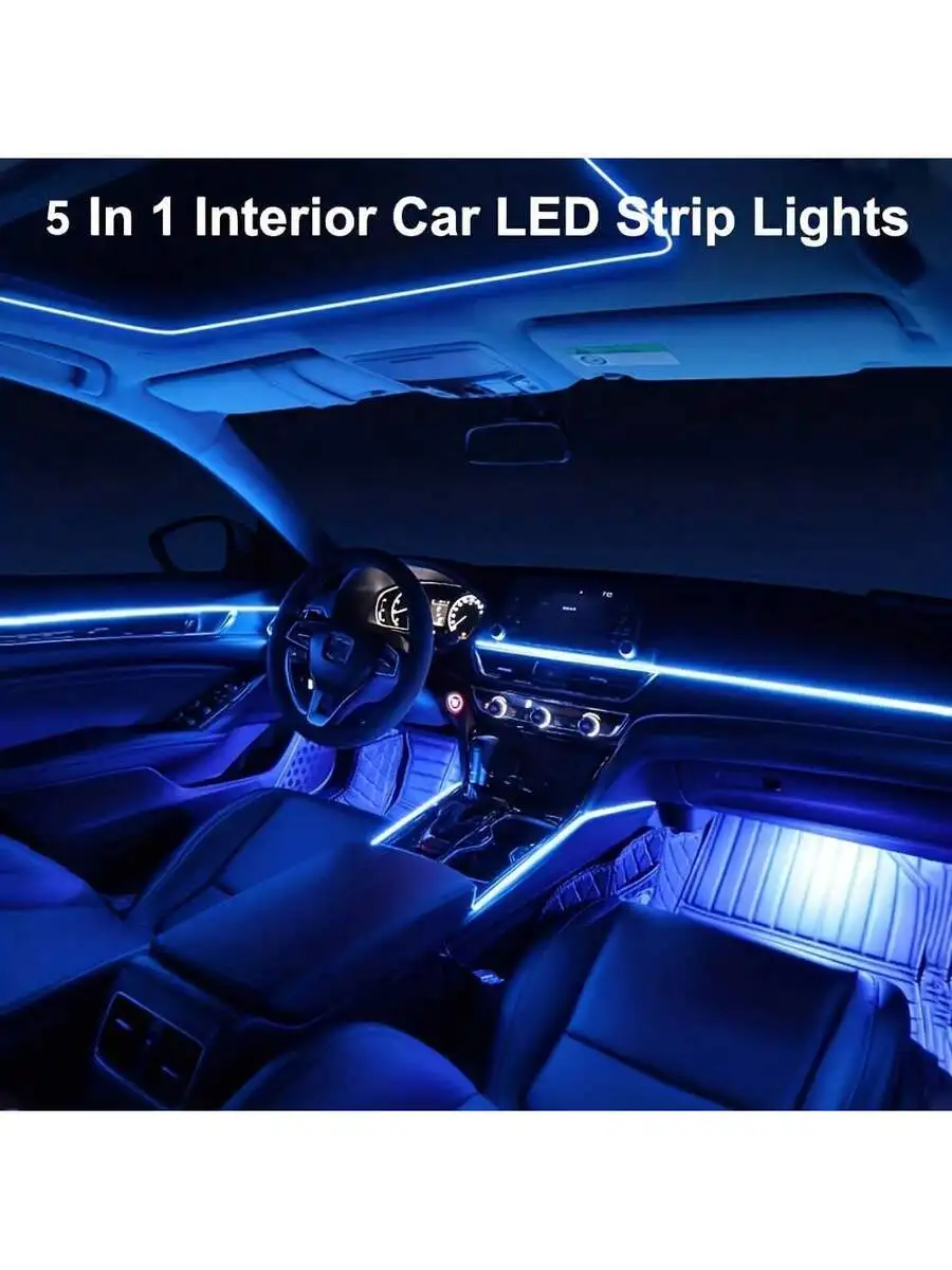Luci interne per auto, barra l - Led El Wire recensione e prezzo