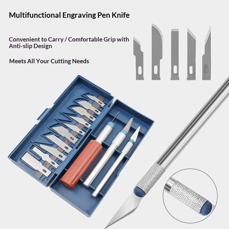 Set di 13 coltelli multifunzio - Craft Knife Set recensione e prezzo