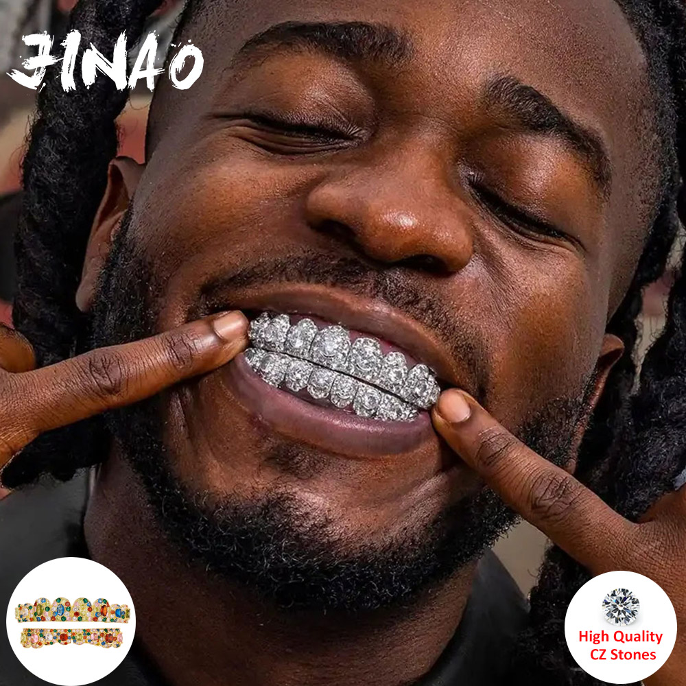 JINAO Hip Hop Grillz Completo  - Cosplay Flame Prop recensione e prezzo