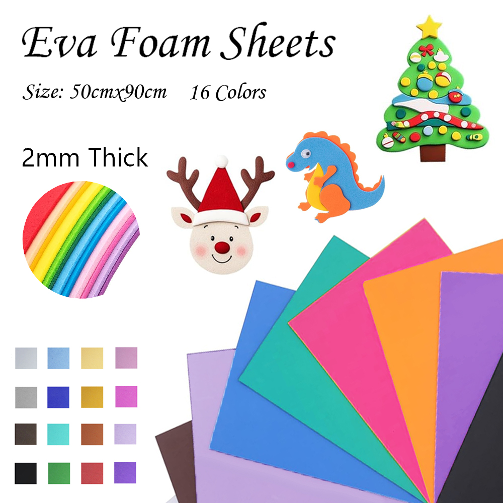16 colori colorati fogli di sc - Cosplay Props Eva Foam recensione e prezzo