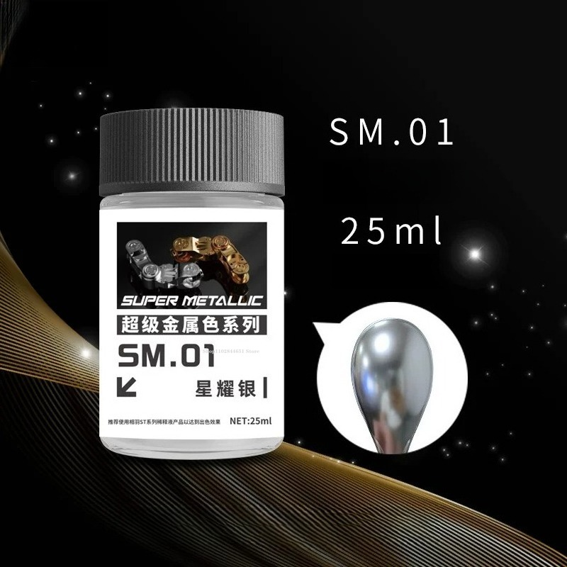 SM01-SM18 Serie di Colori Supe - Metallic Spray Paint recensione e prezzo