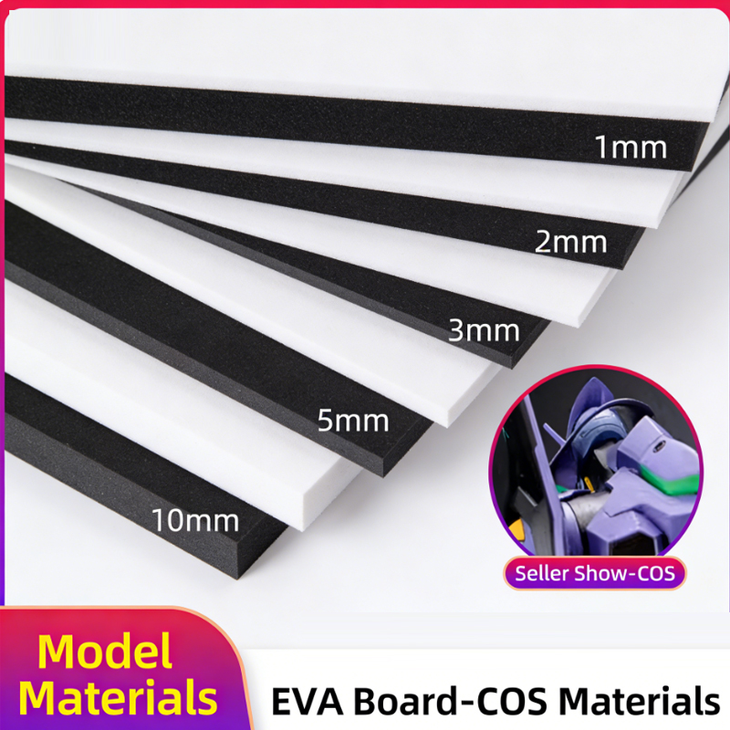 Materiale in schiuma EVA nera  - Cosplay Props Eva Foam recensione e prezzo