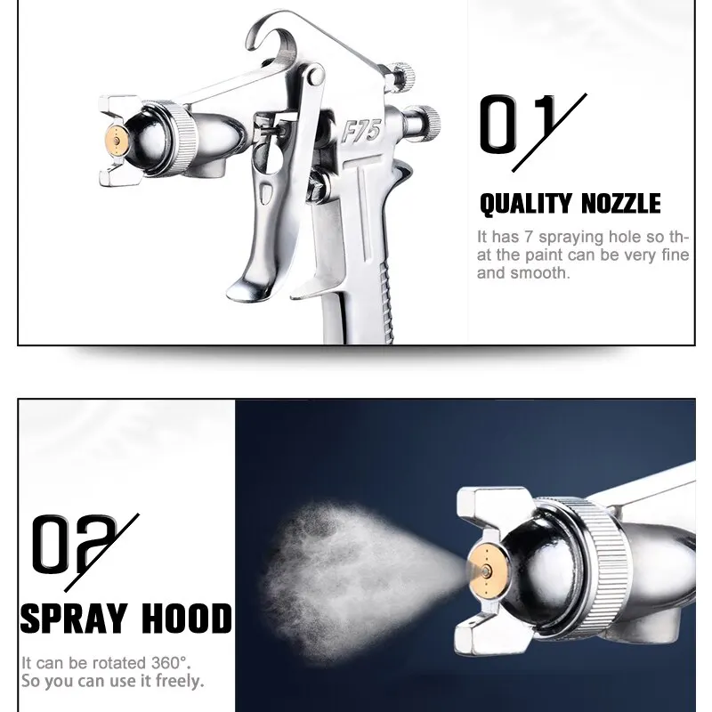 Pistola a Spruzzo Regolabile F - Metallic Spray Paint recensione e prezzo