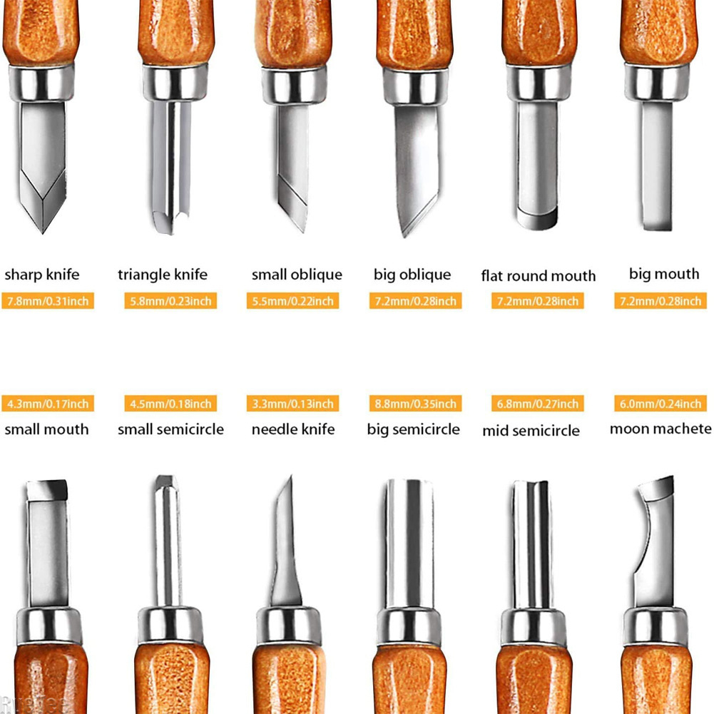 Set di 12 Utensili per Intagli - Craft Knife Set recensione e prezzo